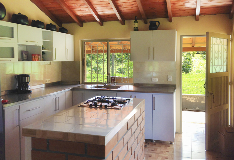 Keuken vakantiehuis Colombia